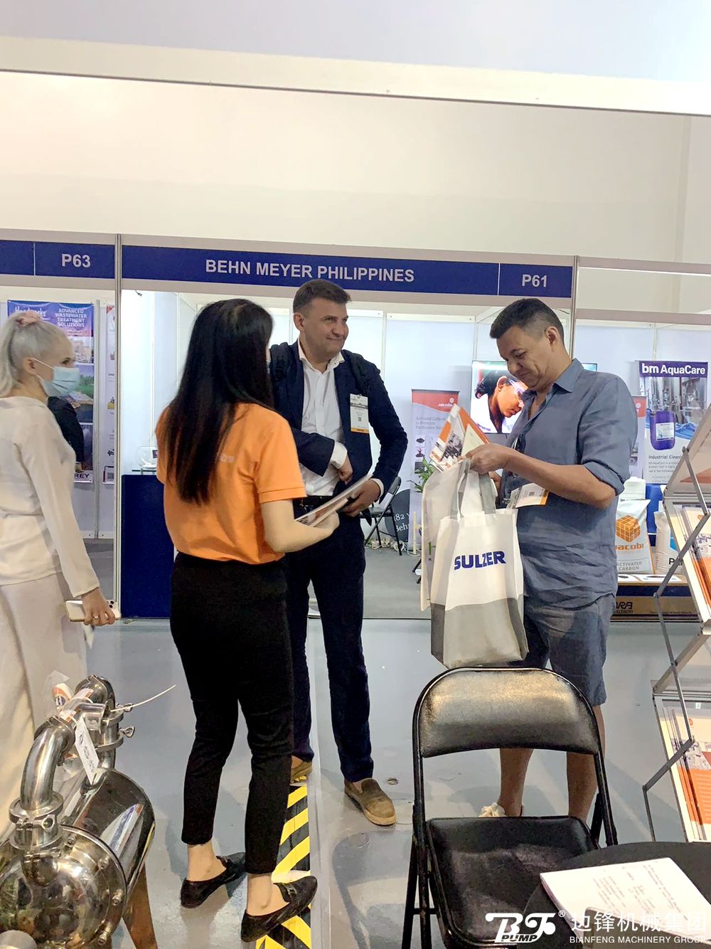 邊鋒機械集團亮相菲律賓馬尼拉水處理展覽會 邊鋒機械集團亮相菲律賓馬尼拉水處理展覽會